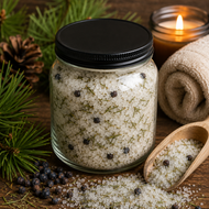 Fresh Pine Needle & Juniper Mineral Soak